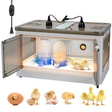 Chicken Brooder Box for Chicks Brooder Heater Chicks Warmer Brooder Plate Kit...