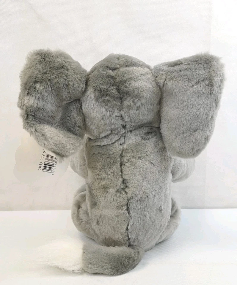 Vintage The Bear Factory 2000s Elephant 13Inch Sat WITH TAG A2 - Image 4 of 4