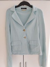 Marc Cain Weste Eisblau Gr. M Damen  Schurwolle