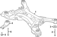 Genuine Nissan Suspension Cross-Member Stopper 55460-5MP0A