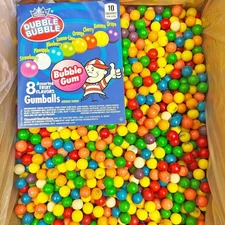 Dubble Bubble 1/2 Gumballs, Gumball Vending Machine Bulk Refill