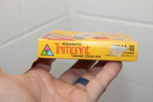 New Kodak Kodamatic Instant Color Film Expired 1984 Unopened! DISPLAY ONLY!! - Picture 6 of 9