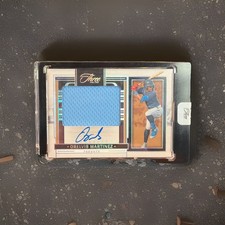 2024 Panini Three and Two-Prospect Jersey Auto Orelvis Martinez Holo Silver /49 