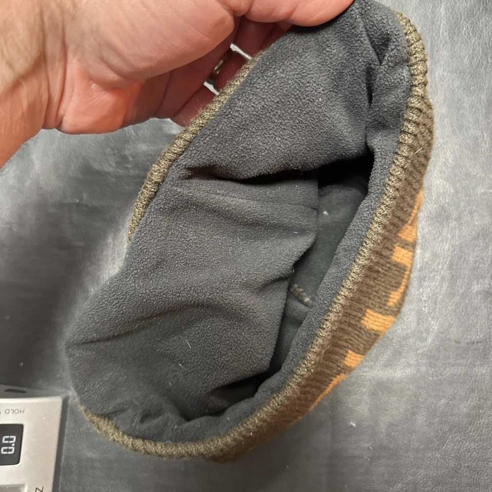 Carhartt Niño Pequeño Arcrylic Oreja Cubierta Marrón Clásico Tejido Gorro Sombrero Foto 3 de 4