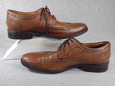 Bostonian Wingtip Brogue Derby Dress Shoes Mens 10 M Brown Leather 16326