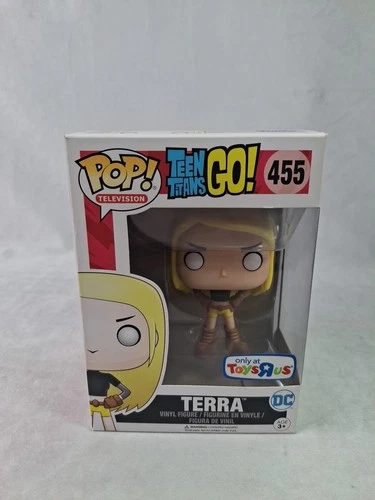 Funko Pop Television Teen Titans Go! Terra #455 Vinyl Figure Toys R Us Exclusive