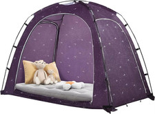 Bed Tent, Indoor Privacy Play Tent for Warm and Cozy Sleep in Drafty Rooms, Port