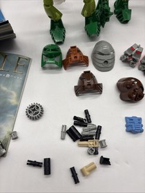 LEGO TECHNIC BIONICLE LOT - Tahu Lewa Gali Onua Kopaka Kohrak Pohatu- Incomplete