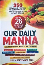 2026 Q3 Our Daily Manna Devotional Book July  to September ODM