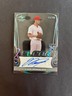 X rookie card LUIS Perales Auto short print SP SSP 44/49 signed blue CLEAR