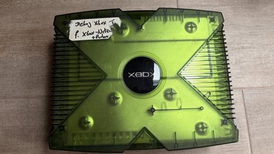 Original Xbox Classic Debug Kit Grün / Translucent / Sammlerstück