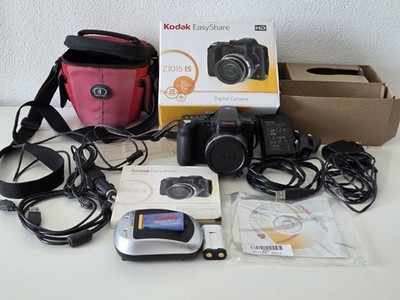 Kodak EasyShare Z1015 IS Digitalkamera + OVP + Tasche + Akku (Zubehörpaket)