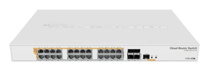 MikroTik CRS328-24P-4S+RM PoE-Switch, 24-Port 1GbE, 4x SFP+ - Bild 3