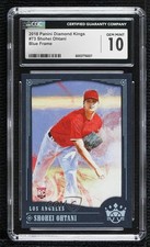 2018 Panini Diamond Kings Blue Frame Shohei Ohtani #73 CGC 10 Gem Mint 1b9