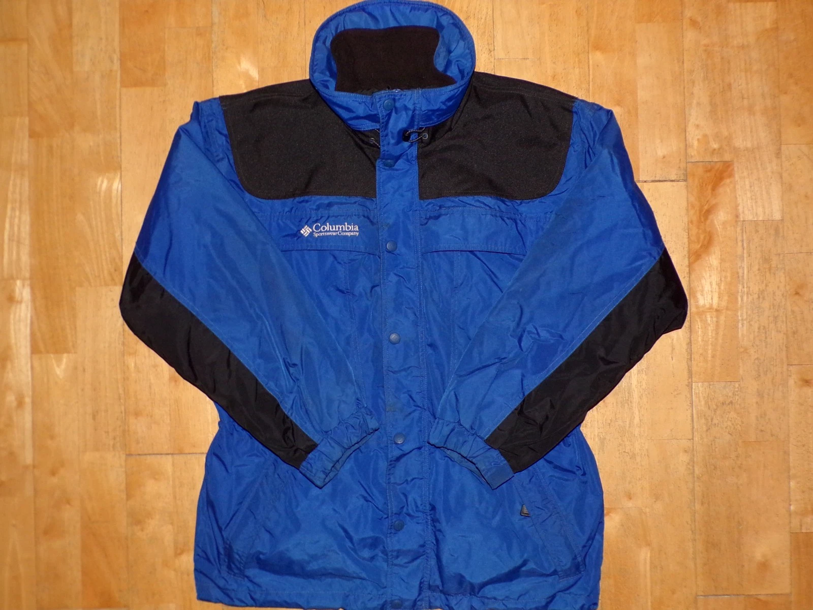 COLUMBIA Full Zip 3 in 1 INTERCHANGE Blue Black Snowboarding Winter CORE Jacket