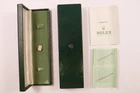 Vintage Rolex Box with Paper and Wind-Up Movement, Pre-Owned, Runs (42-178)