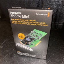 Blackmagic Decklink 8K Pro Mini Quad Link 12G-SDI Capture Playback PCIe Card