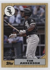 2022 Series 1 1987 Topps Baseball 35th Anniversary Tim Anderson #T87-11 12n5