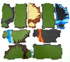 Mega Bloks Krystal Wars Dragons Terrain Base ...