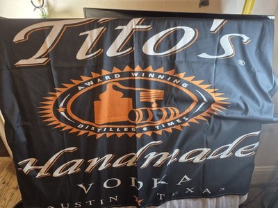 Titos Vodka Banner, Austin TX, 58 X40''