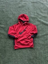 Boys Red Nike Hoodie Size Small