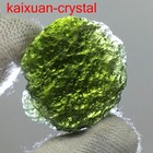 28Ct Moldavite Genuine Raw Meteorite From Czech Republic PICcertificate