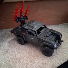 GI Joe Action Force Cobra Night Attack Stinger 1984 Jeep
