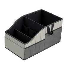 WHHMK Sturdy Leather Car Storage Support Up to 33 LB of Weight  Car Grey