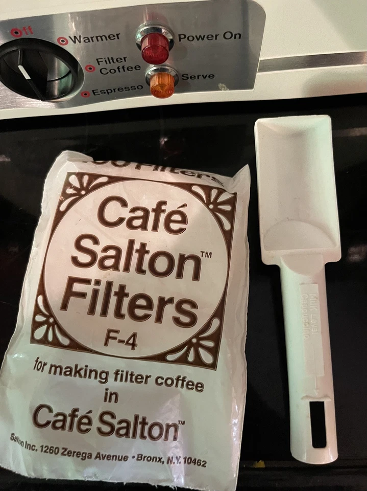Salton Café EX-4 Le café International Espresso Cappuccino Coffee - ¡SÚPER RARO! Foto 4 de 4