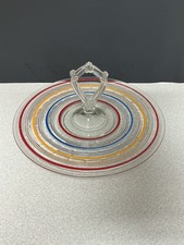 Anchor Hocking Ring Band Center Handle Tray