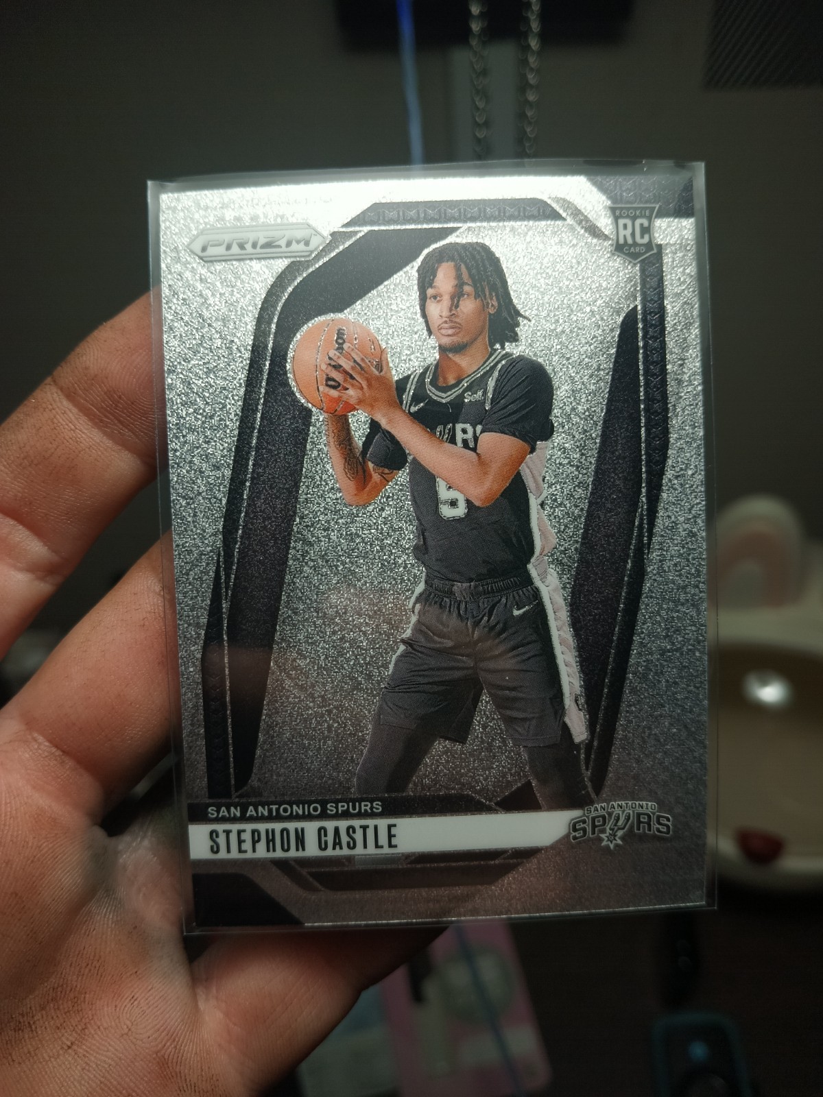 Ultra Rare!!!! 2024-25 Panini Prizm - Stephon Castle #234 Glitter Prizm (RC)