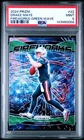 2024 PANINI PRIZM FIREWORKS GREEN WAVE #22 DRAKE MAYE ROOKIE RC PSA 9
