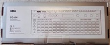 Korg SQ-64 Sequencer Black 64 Pads MIDI I/O P...