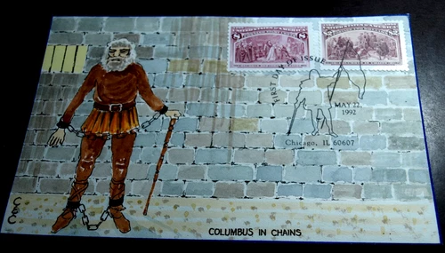 UNITED STATES HAND PAINTED FIRST DAY COVER SIGNED C & C SCOTT 2627b AND 2628b