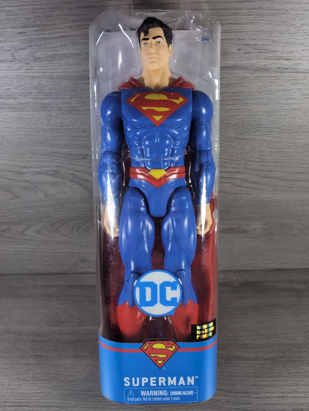 DC Comics Superman 12"" Action Figure 1st Edition Superman Spin Master Toy