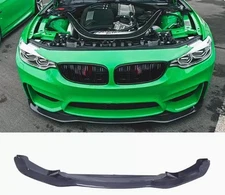 Carbon Fiber Front Bumper Lip Splitter For15-19 BMW F80 M3 F82F83 M4 PSM Style E