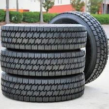 4 Tires Evoluxx EDR202 245/70R19.5 Load G 14 Ply Drive Commercial