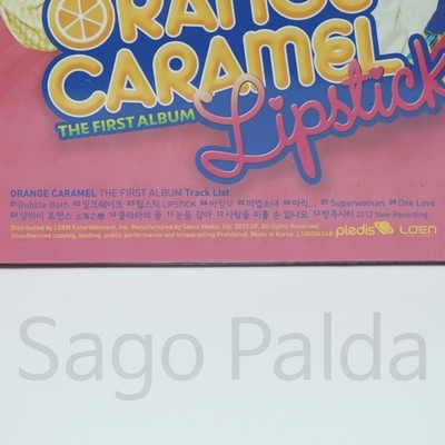ORANGE CARAMEL Lipstickファーストアルバムトレカ付き　廃盤 Lipstick by Orange Caramel (CD, Oct-2012, Loen Entertainment) for