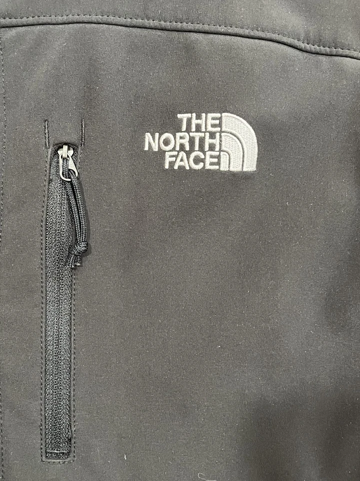 North Face Apex Bionic Softshell Jacket Coat AMVY Mens Small Blace Full Zip NICE - Image 2 of 4
