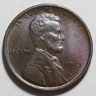 1913 Lincoln Wheat Cent FG358 Brown MS UNC