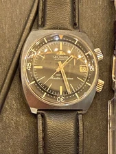 Vintage Lecoultre Deep Sea Master Mariner Stainless Steel Watch E558