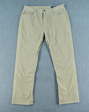 Vineyard Vines Corduroy Pants Men's 36x32 Beige Casual Five Pocket Pant
