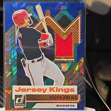 Panini 2025 Donruss Jersey Kings Dylan Crews Nationals Rookie Baseball