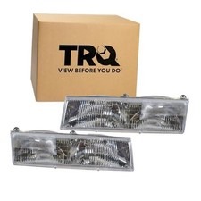2 Piece Headlight Assembly Set Driver  Passenger Side Compatible HLA74247