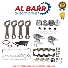 HYUNDAI KIA D4FD PISTON CONROD X4 + REBUILD KIT 1.7 DIESEL I30 I40 IX35 SPORTAGE