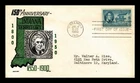 FIRST DAY COVER CACHETCRAFT INDIANA TERRITORY SESQUICENTENNIAL 1800-1950