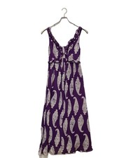 TORY BURCH (Tory Burch) All-over print silk dress/ purple/ size: 4
