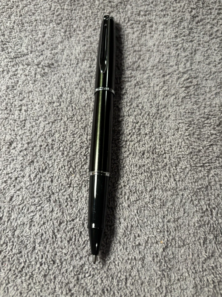 Waterman Hemisphere Rollerball verde metálico #26077. Nuevo stock antiguo Foto 2 de 4