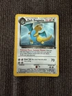 Vintage Pokemon Dark Dragonite Team Rocket Holo Rare 5/82 WOTC TCG Card English