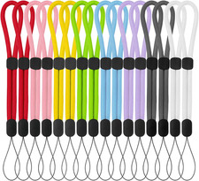 16-Pack Hand Wrist Strap Lanyard  Adjustable Colorful Braided Nylon Straps for P